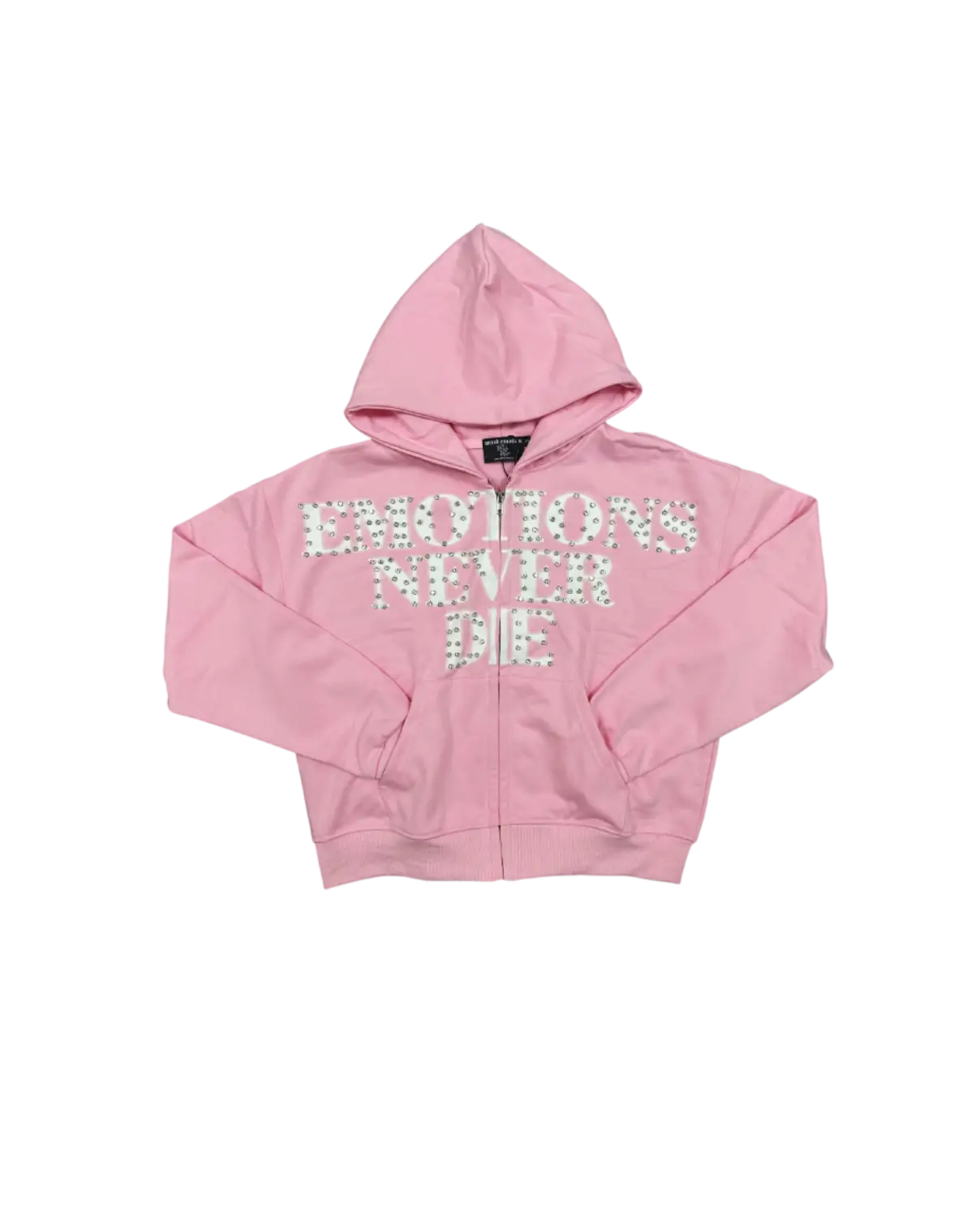 Zip Hoodie Pink Emotions - Mixed Emotions
