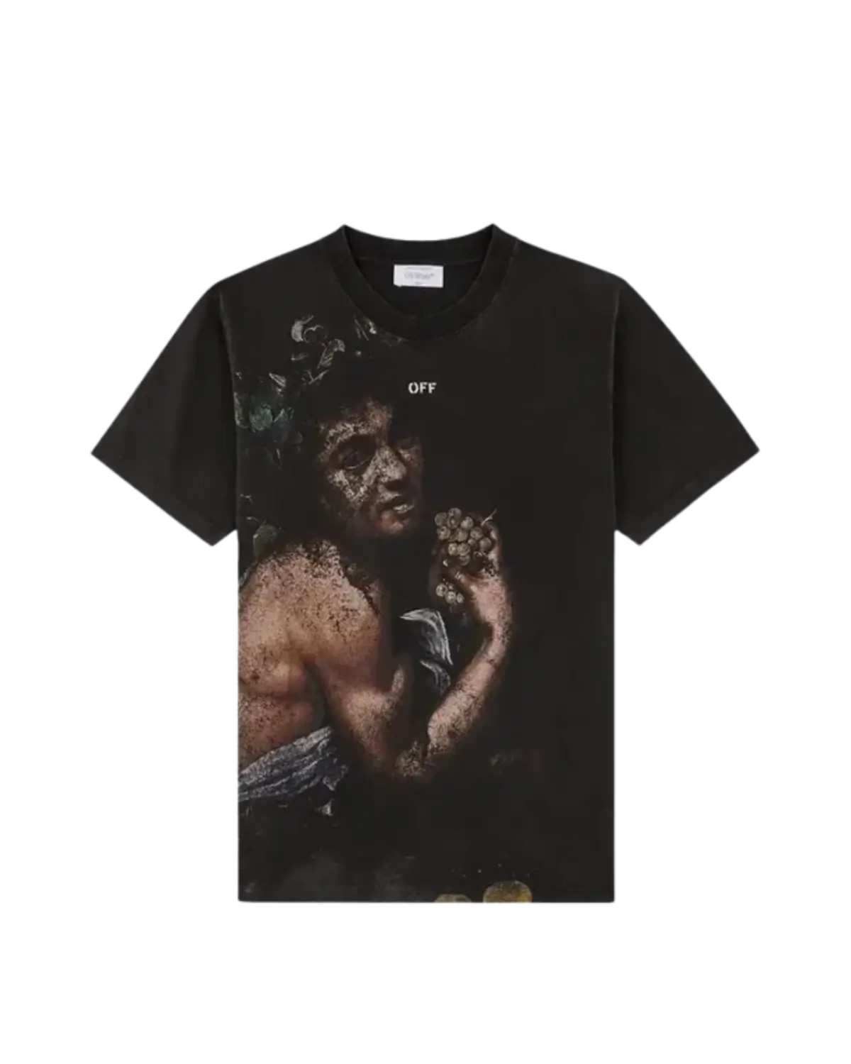Off White Tee Bacchus Slim - Off-White